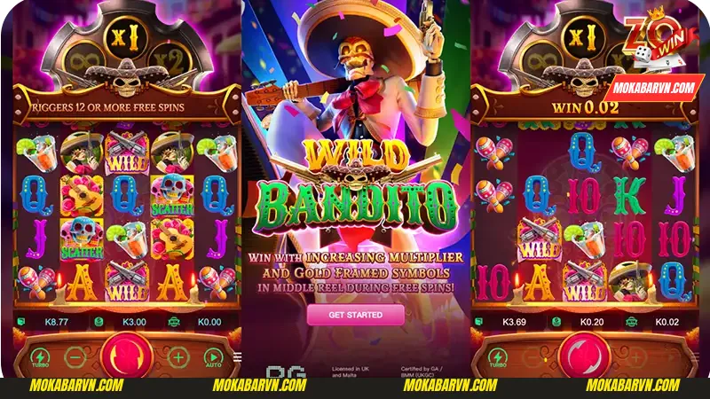 Thông tin chi tiết về sản phẩm slot game Wild đạo tặc