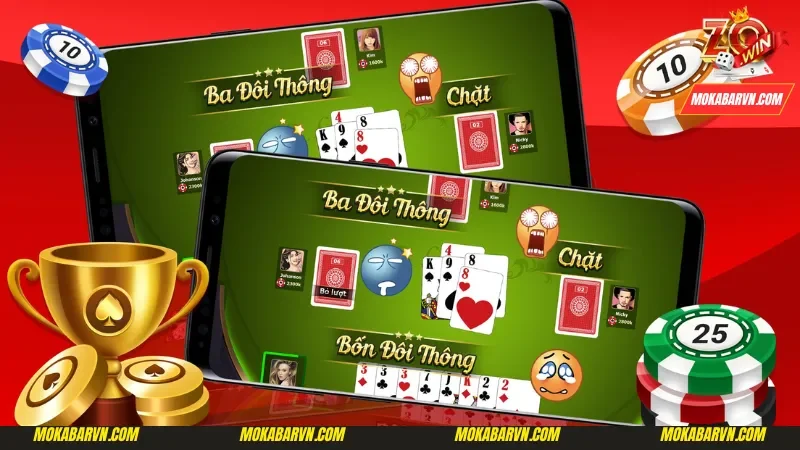 Tiến lên đếm lá là game đánh bài online đổi tiền mặt tại Zowin