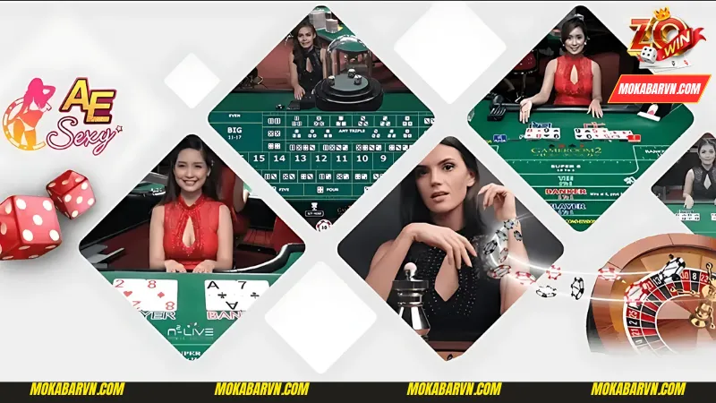 Danh sách game casino hấp dẫn tại AE SEXY